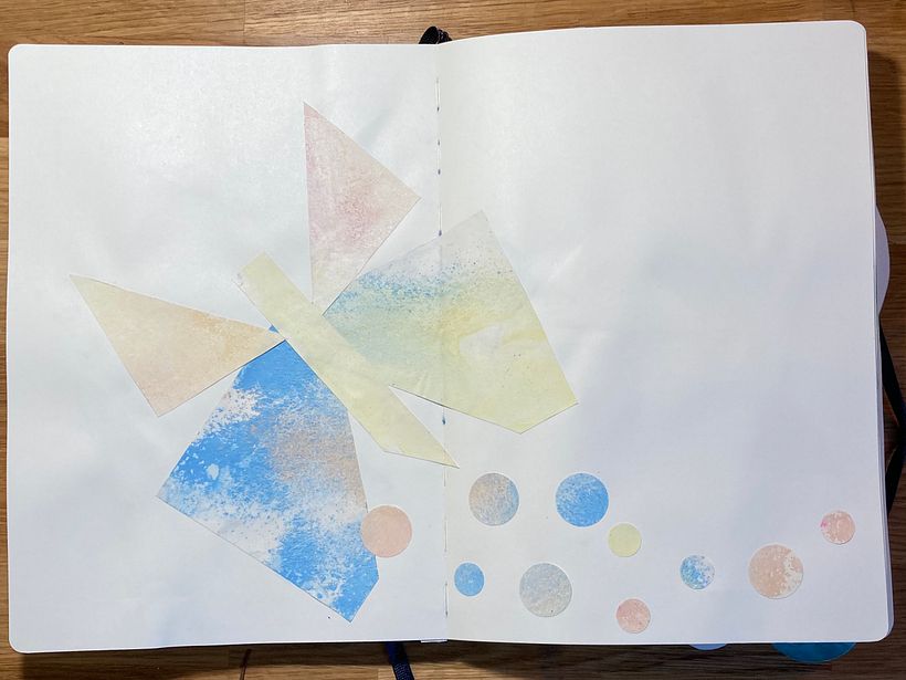 Using my sketchbook to play and explore 3