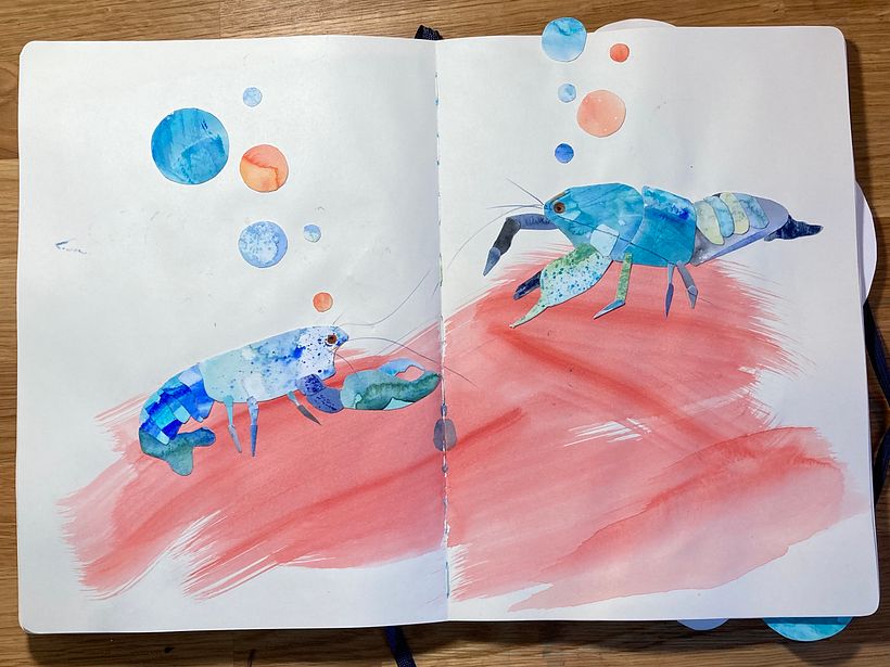 Using my sketchbook to play and explore 10