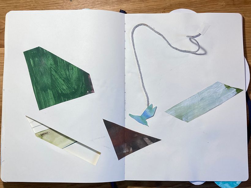 Using my sketchbook to play and explore 12