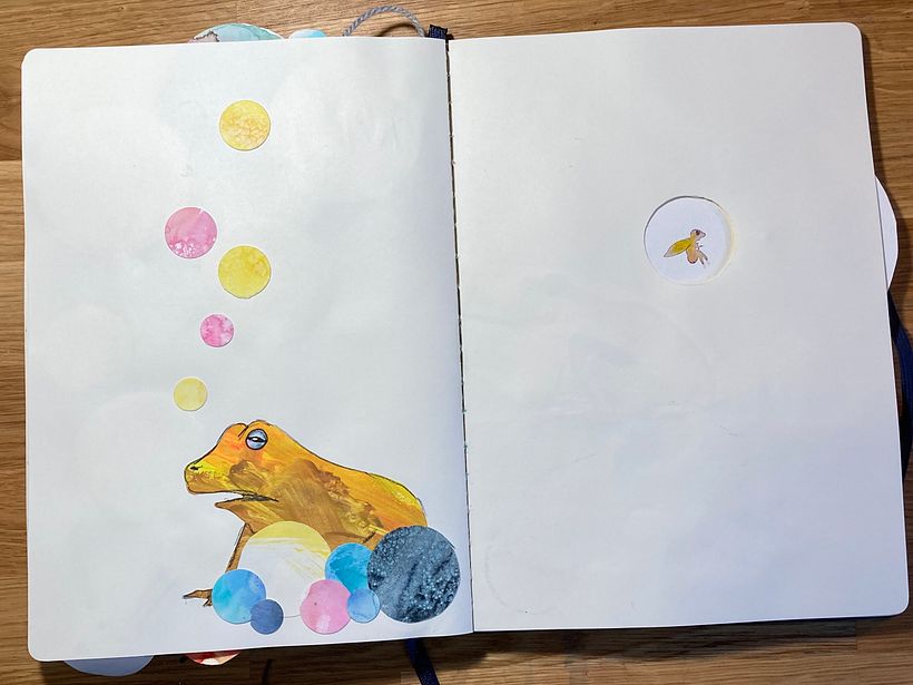 Using my sketchbook to play and explore 13