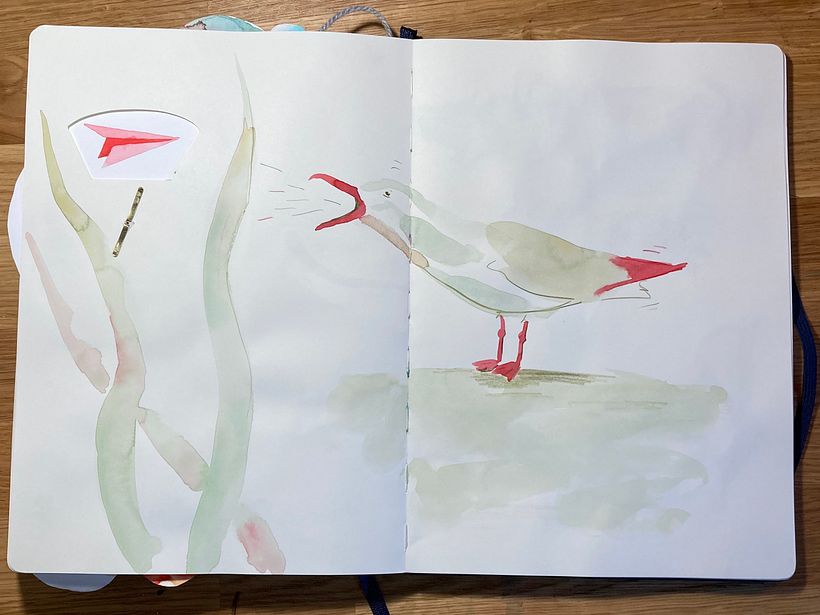 Using my sketchbook to play and explore 14