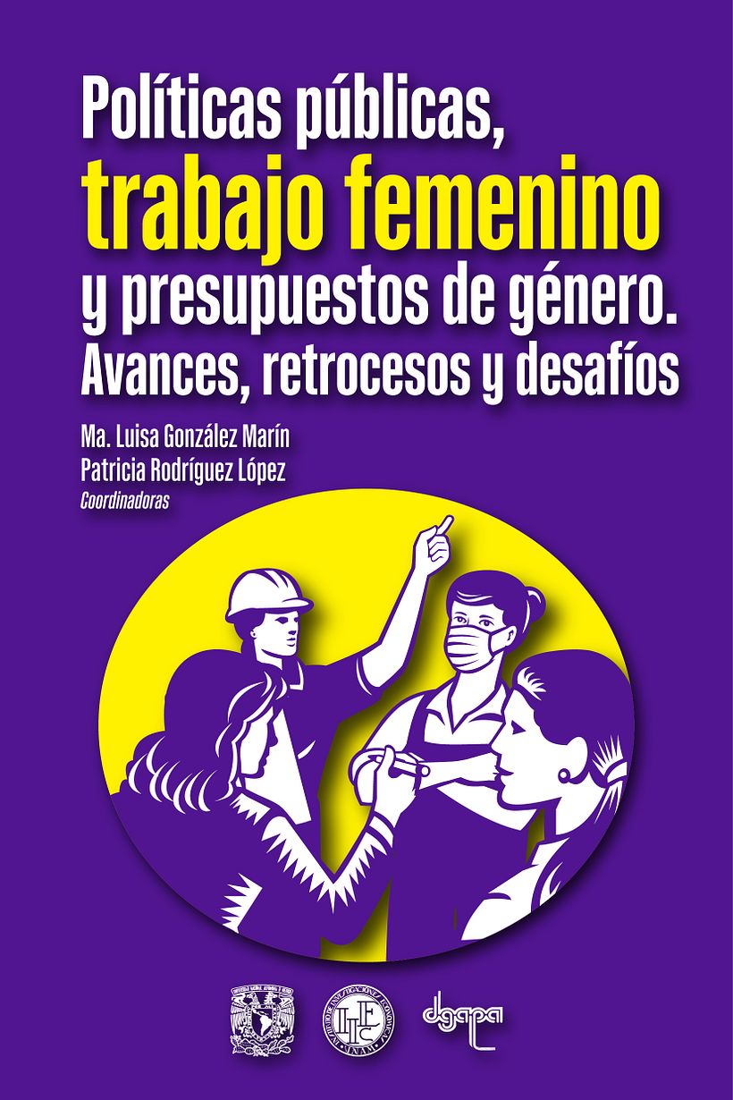 Portada de libro: Políticas públicas, trabajo femenino y presupuestos de género. 5