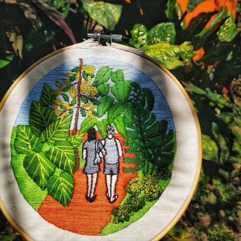 Mi Proyecto del curso: Introducción al bordado botánico 1