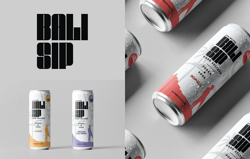 Bali Sip - Logo and packaging design 2