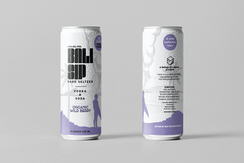 Bali Sip - Logo and packaging design 3