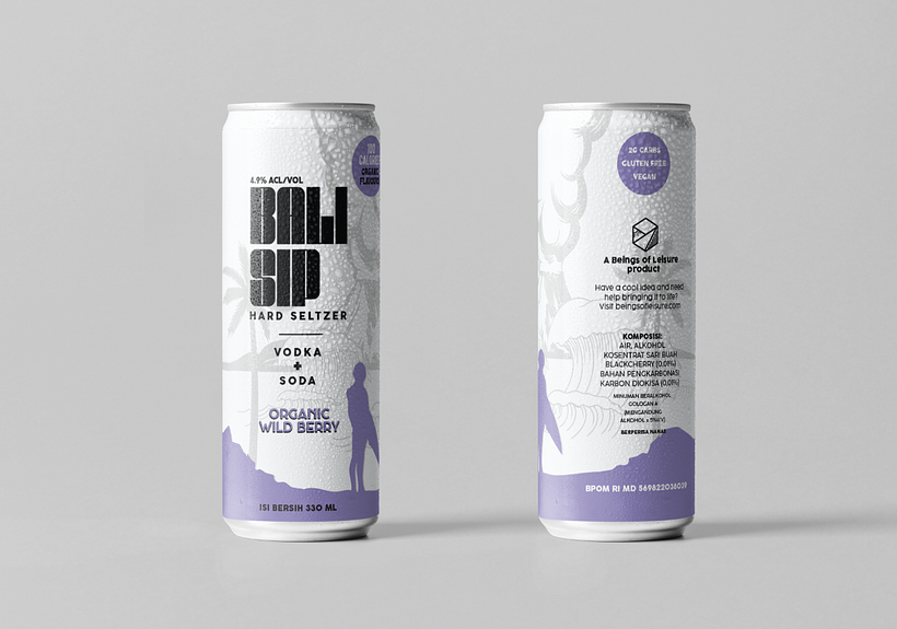 Bali Sip - Logo and packaging design 7