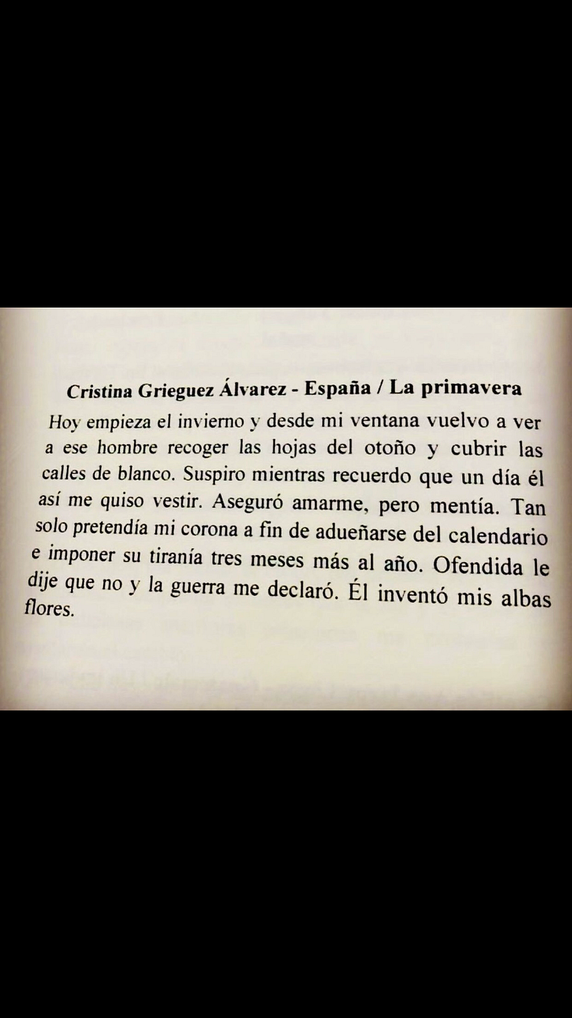 V Concurso de microrrelatos  “Otoño e invierno". Diversidad Literaria.