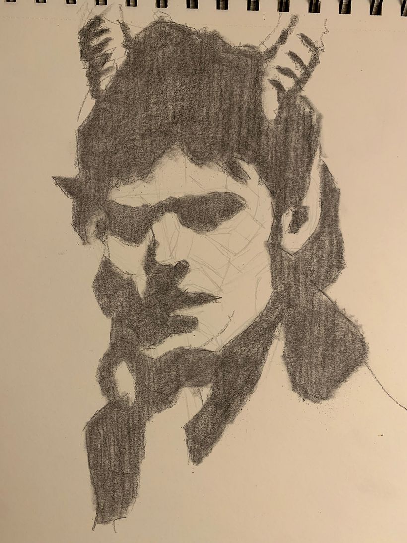 My project in Artistic Portrait Drawing: Capture Authentic Expressions course 4