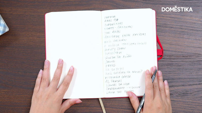 Write down a list of what you’re thinking about right now.
