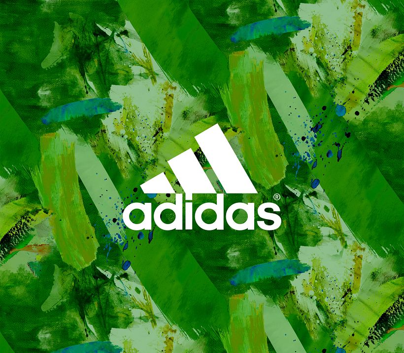 Pattern design for ADIDAS limited edition exclusive boxes in collaboration with Morgan Brian