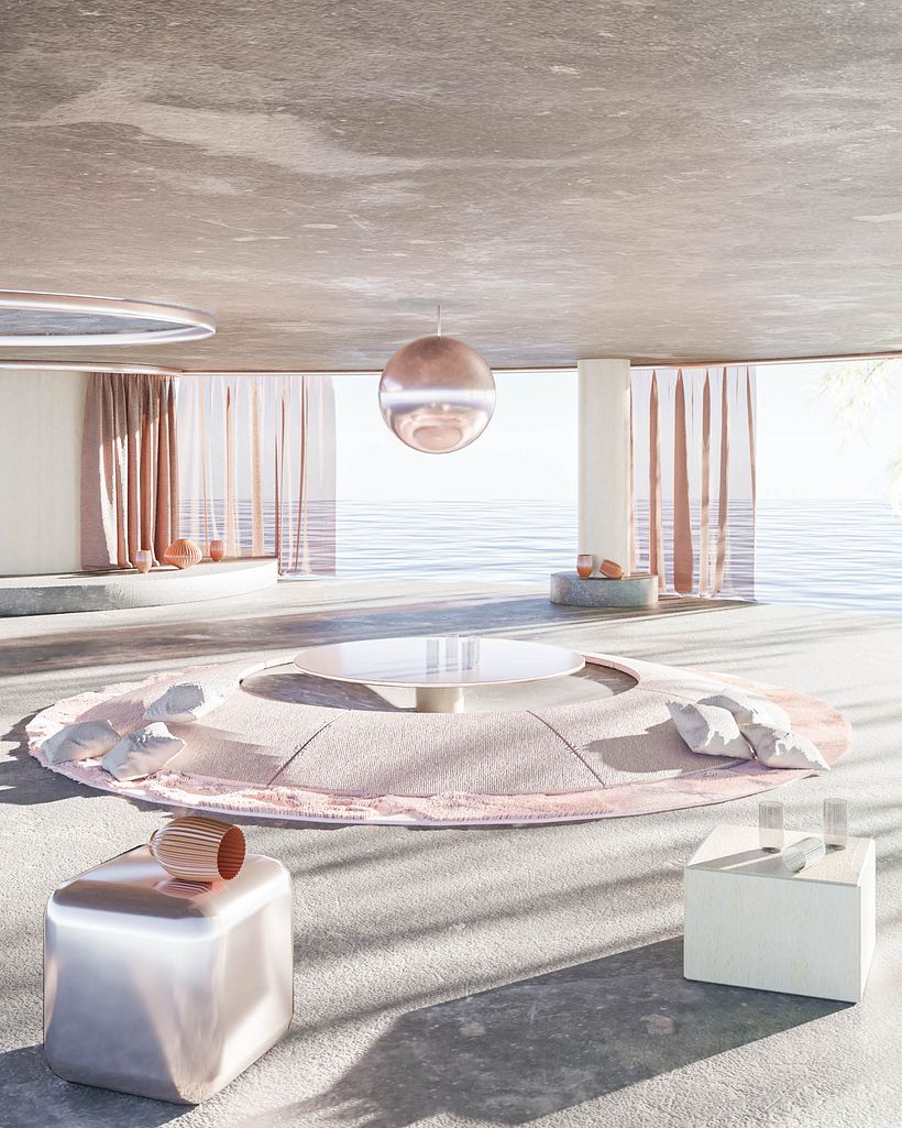 Mi Proyecto del curso: ArchViz de interiores: crea diseños 3D surrealistas con Blender 1