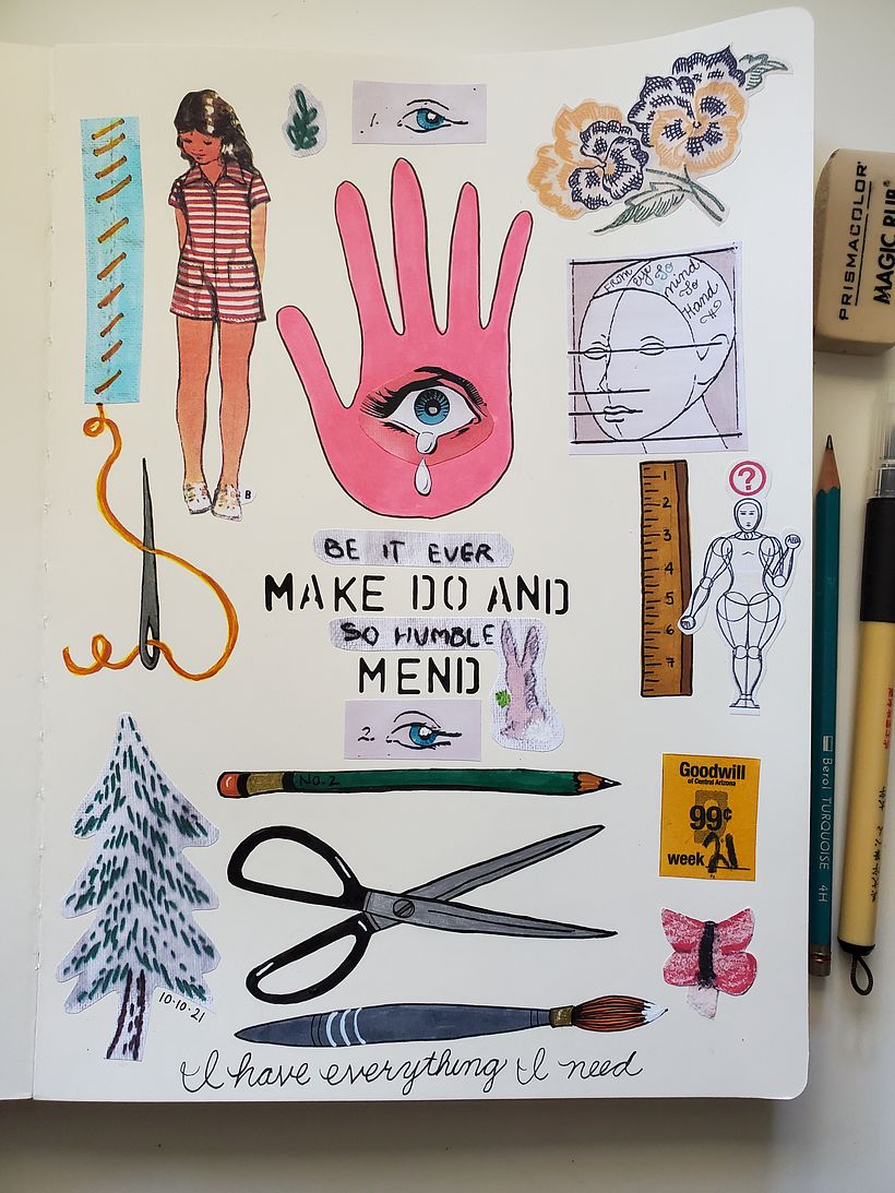 "MAKE DO AND MEND"