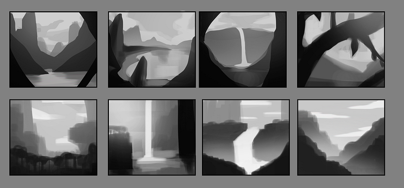 Meu projeto do curso: Concept Art: introdução ao design de cenários 5