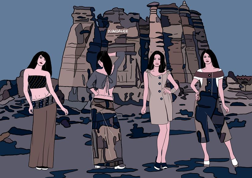 Utilizando Ilustración para la moda 7