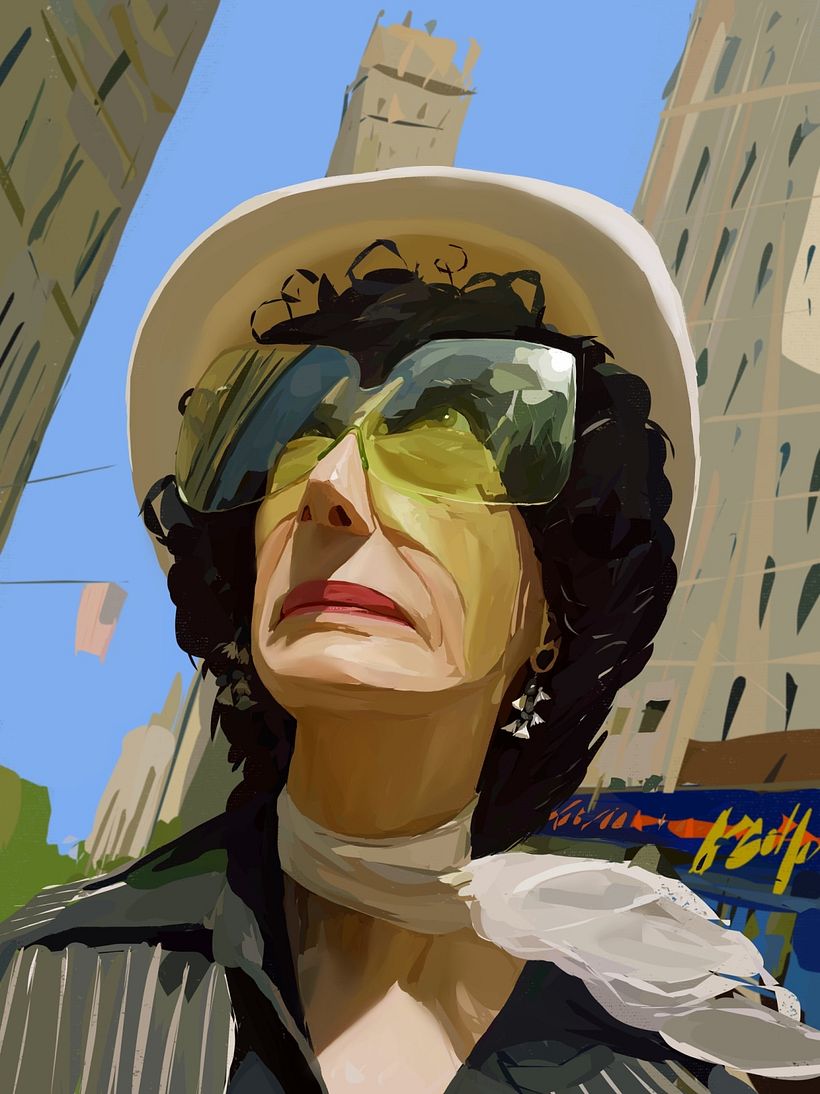 In the City, di Albeniz Rodriguez