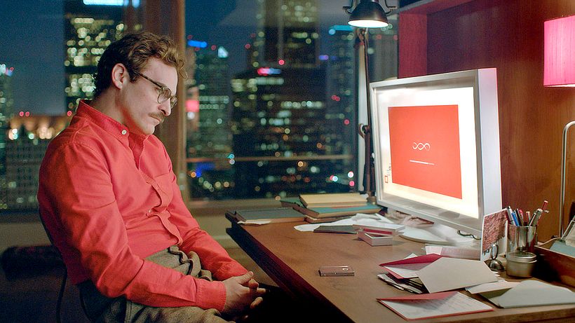 Fotograma de la película Ella, de Spike Jonze. 