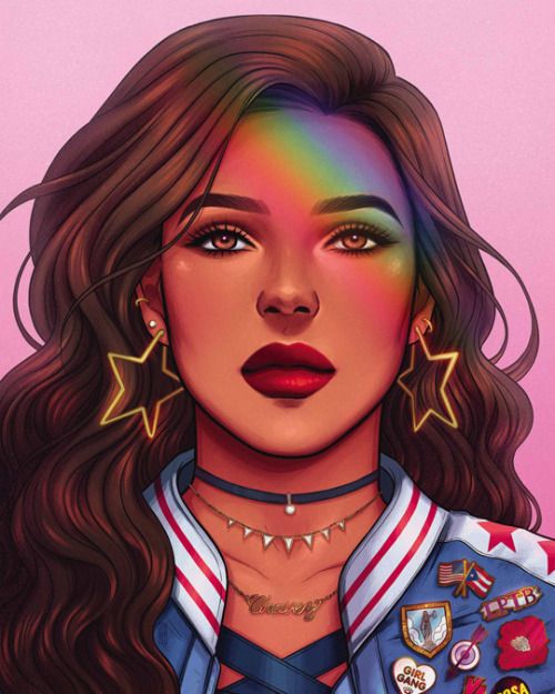 Like her creator Gabby Rivera, America is a Latinx lesbian. Superhero Image: Marvel Comics.