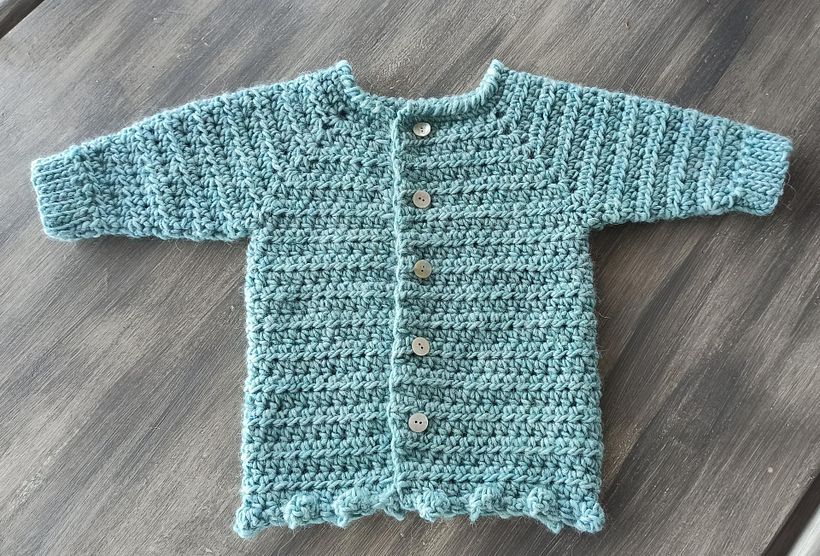 Il mio progetto del corso: Top-down: capi interi all'uncinetto 2