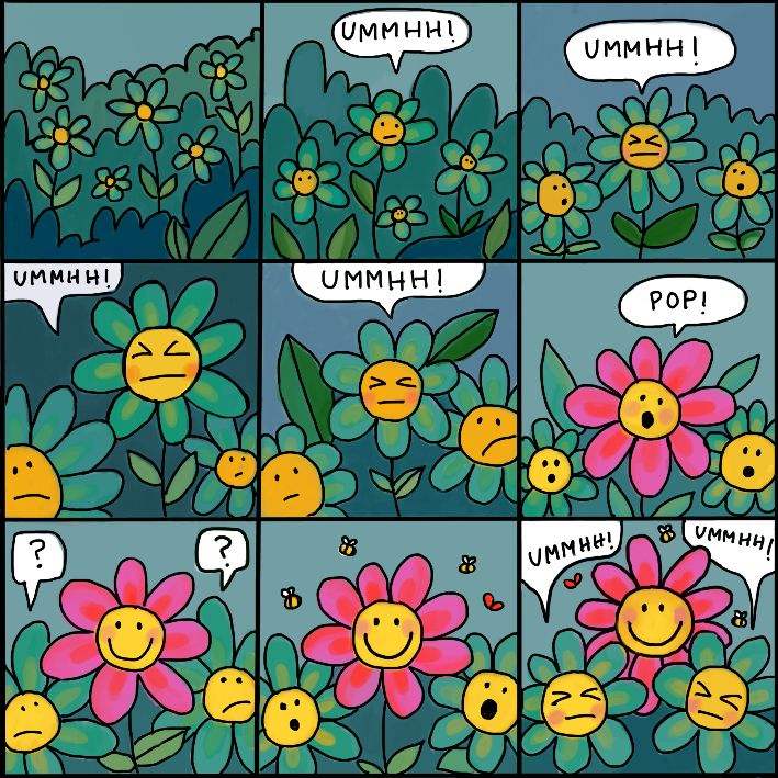Respuesta Evolutiva - Ilustración tradicional