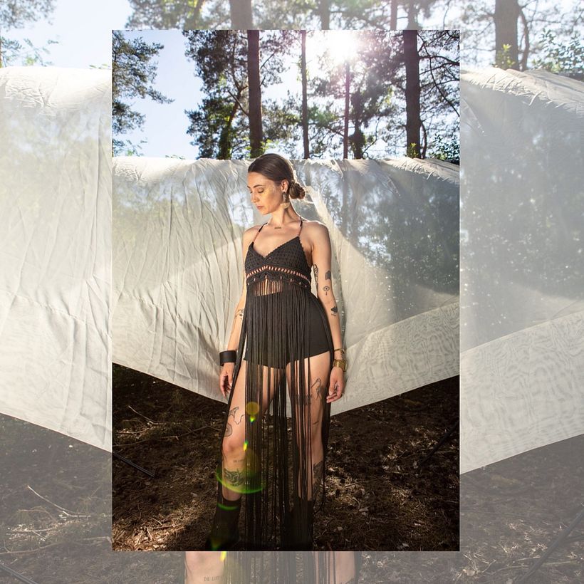 My project in Introduction to Fashion Design course 6