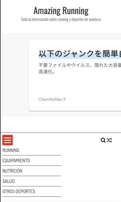 Web de Runnig 2