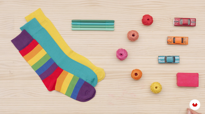 Some of the everyday items you can use to create your animation.