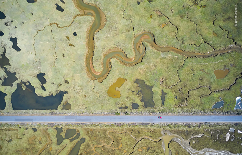 El camino a la ruina fue capturado por el español Javier Lafuente.