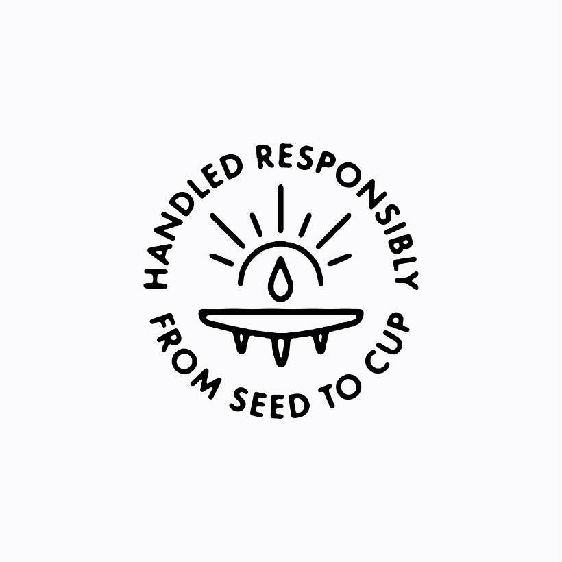 Secondary brand mark with brand ethos