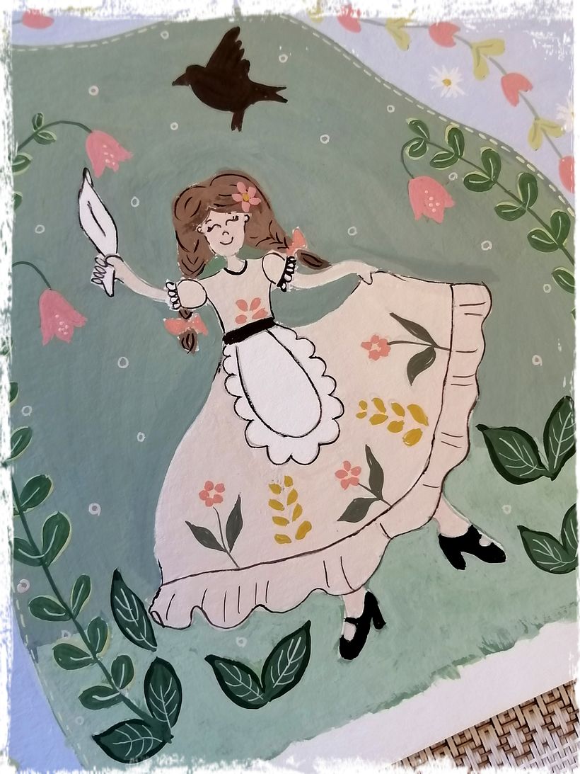Mi Proyecto del curso: Pintura con gouache: crea ilustraciones poéticas 4