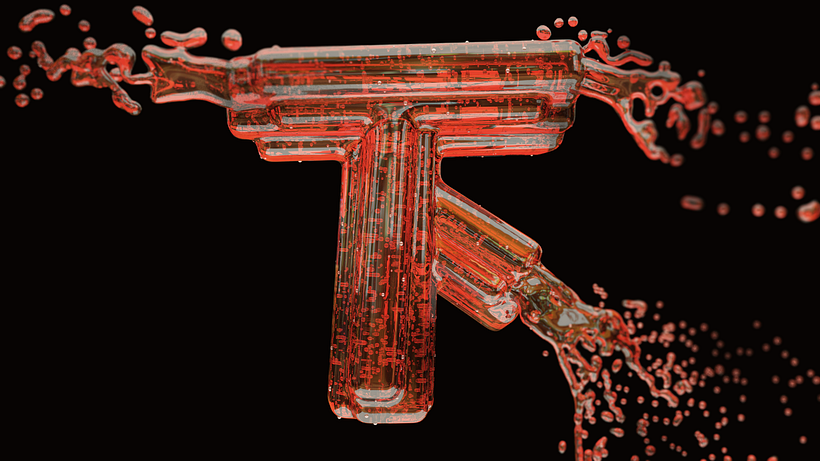 Meu projeto do curso: Lettering 3D com Cinema 4D e Redshift 2