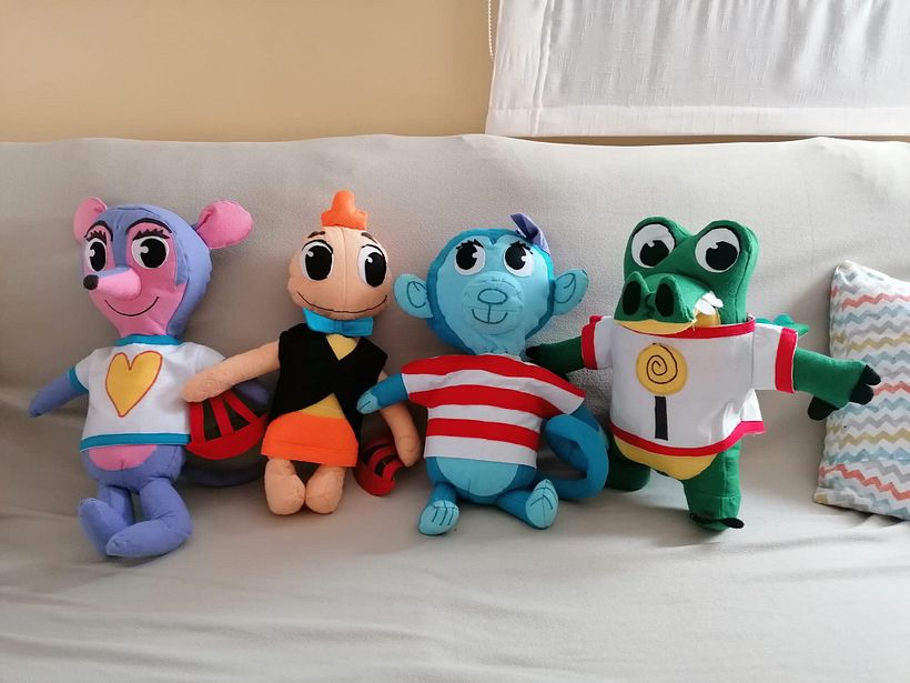 Mi Proyecto del curso: Textile Toys: diseño y creación de personajes en tela 3