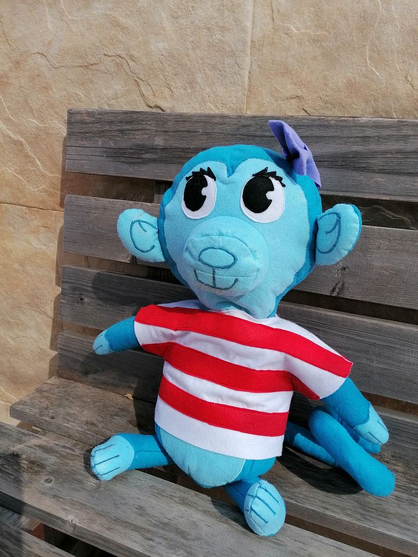 Mi Proyecto del curso: Textile Toys: diseño y creación de personajes en tela 3