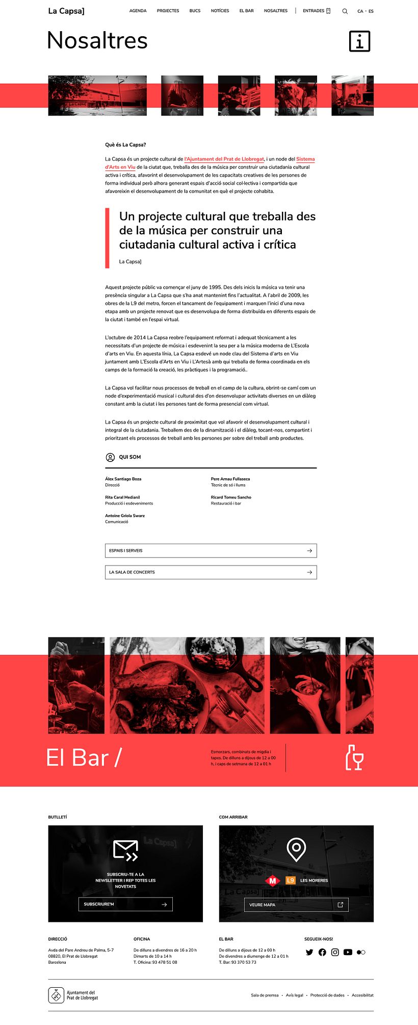 [sección] Nosaltres