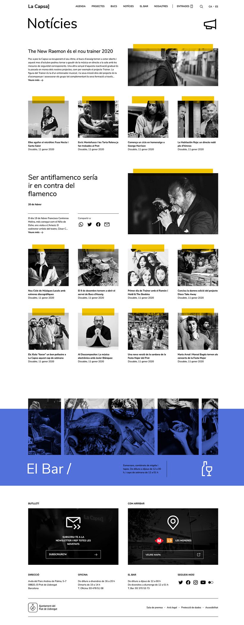 [sección] Noticias