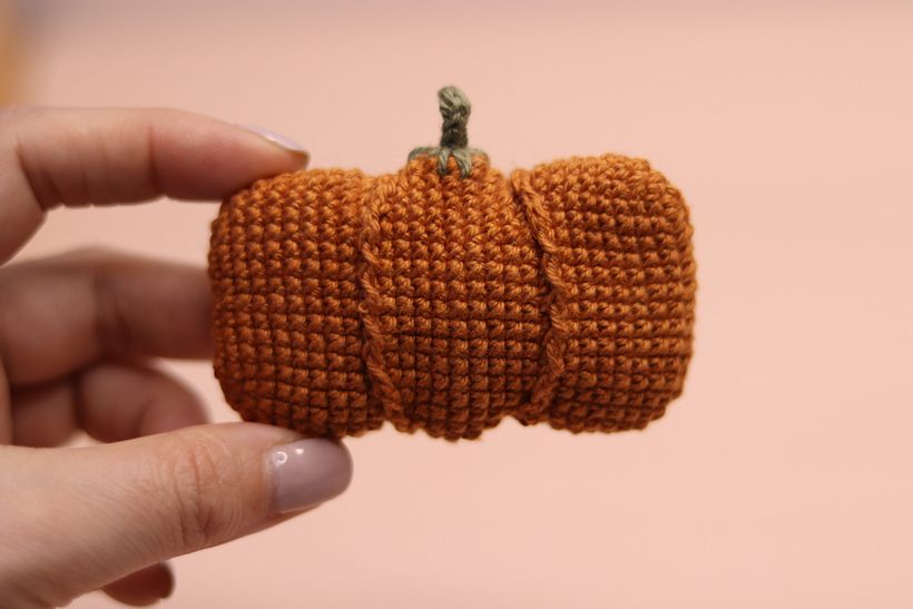 A look at the finished pumpkin.