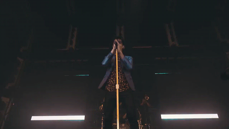 PANIC! at the Disco "Emperor's New Clothes" visuals 8