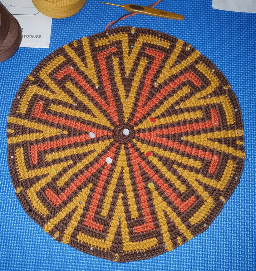 Mi Proyecto del curso: Tapestry circular: diseña patterns y complementos - Diseño de complementos