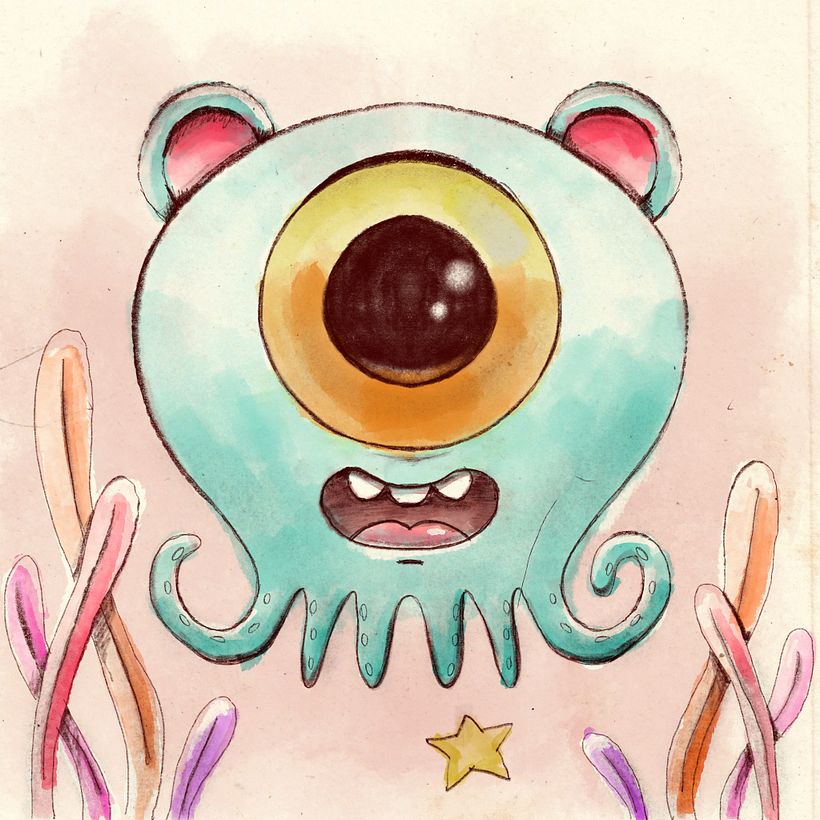 My project in Illustration Techniques and Styles with Procreate course 1