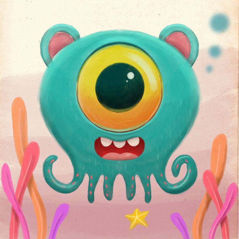 My project in Illustration Techniques and Styles with Procreate course 3