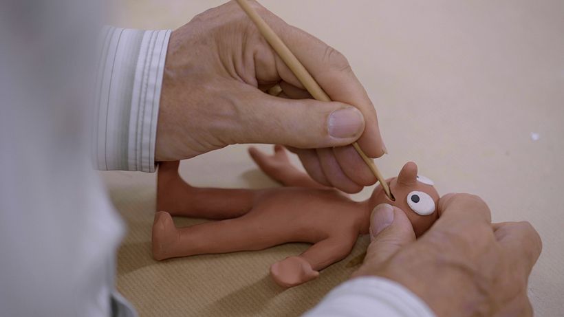 Peter making Morph.