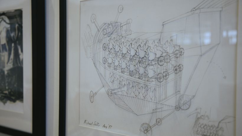 Sketch of Chicken Run.