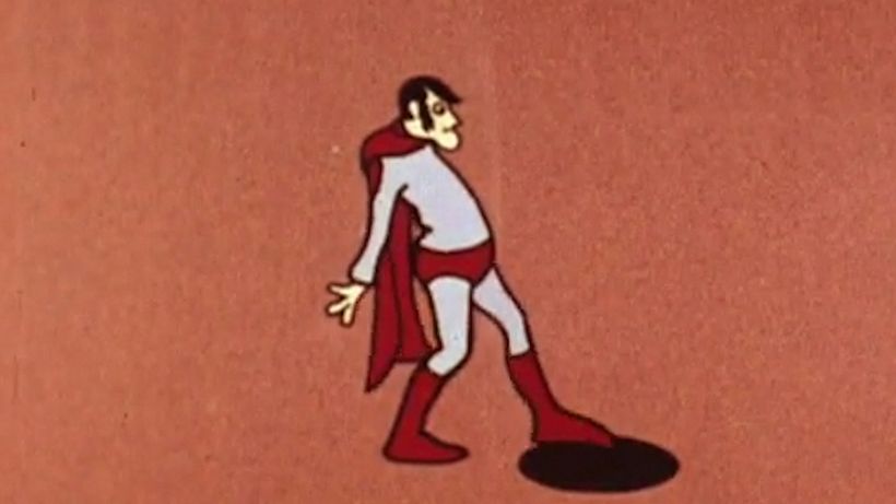 Peter and David's early 'Aardman' animation.
