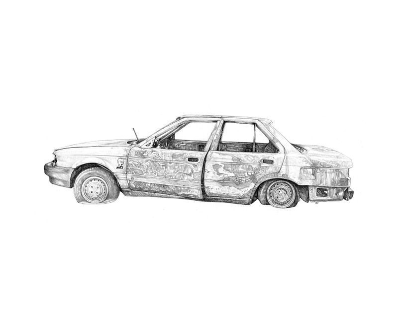 Chatarras(Registro grafico de autos abandonados) 3