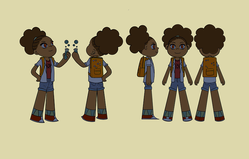 Meu projeto do curso: Design de personagens para animação com Photoshop 4