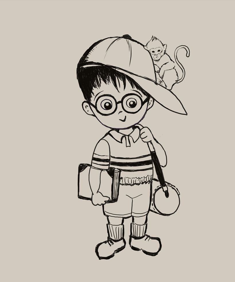 My project in Character Design for Animation with Photoshop course 1