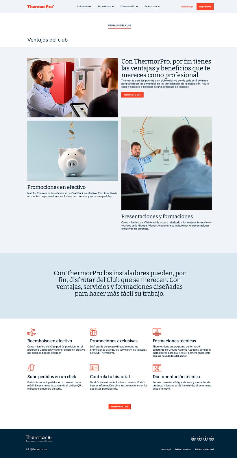 Proyecto: Thermor Pro+ (Maquetación Web) 10