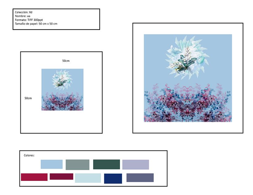 Mi Proyecto del curso: Diseño y composición de patterns textiles  12