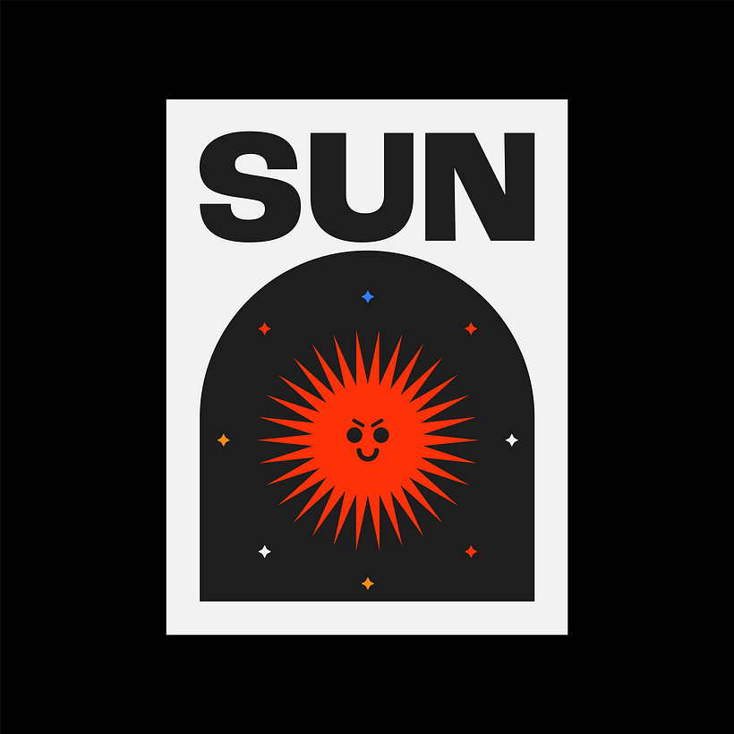 Final Project: Minimalist posters inspired by the Milky Way. 8