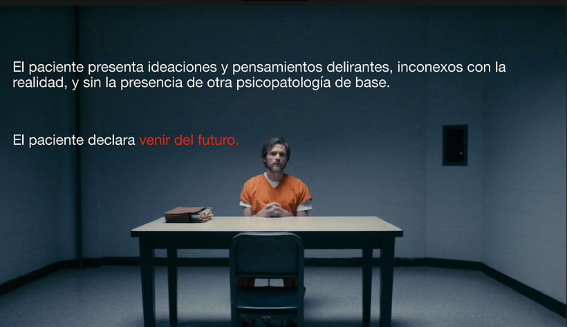 Julio nos permitió acceder a su deck original. Esta es una de las hojas.