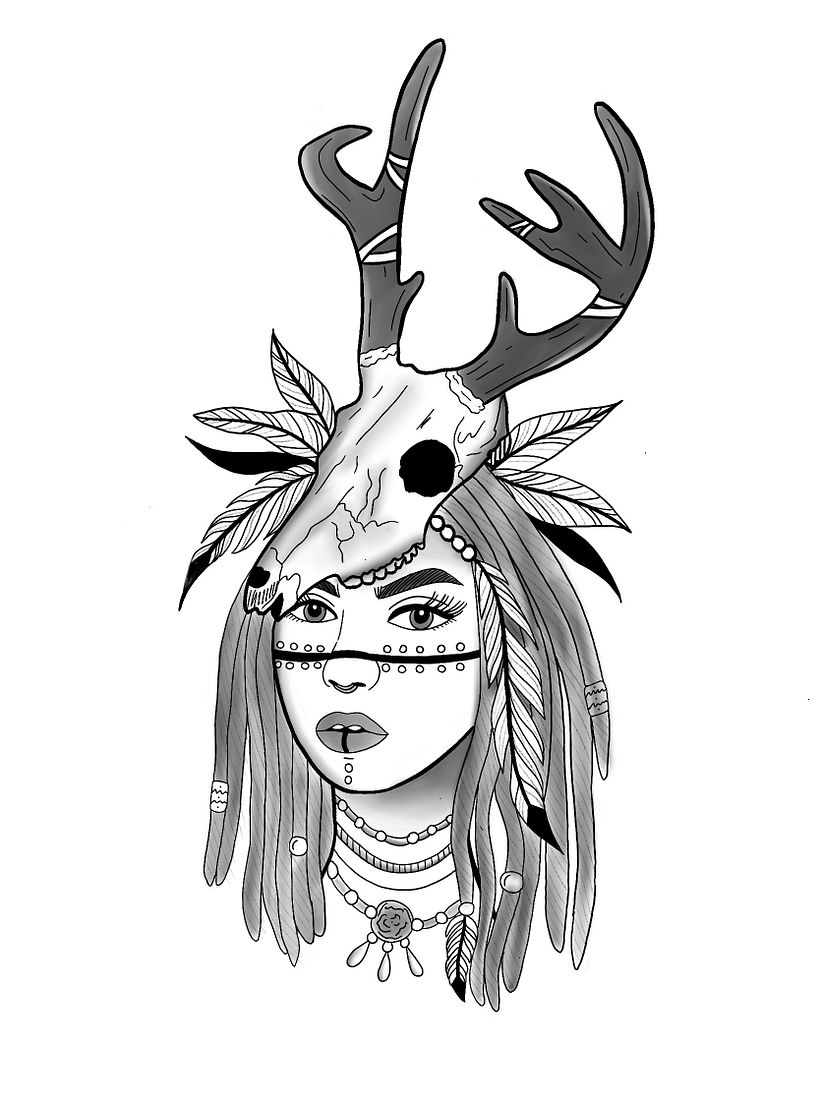 Mon projet du cours : Conception et illustration numérique de tatouages avec Procreate 2